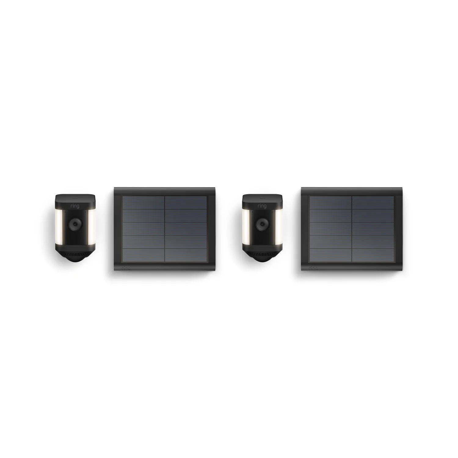 2er-Set Spotlight Kamera Plus Solar (Spotlight Cam Plus) - Image 2