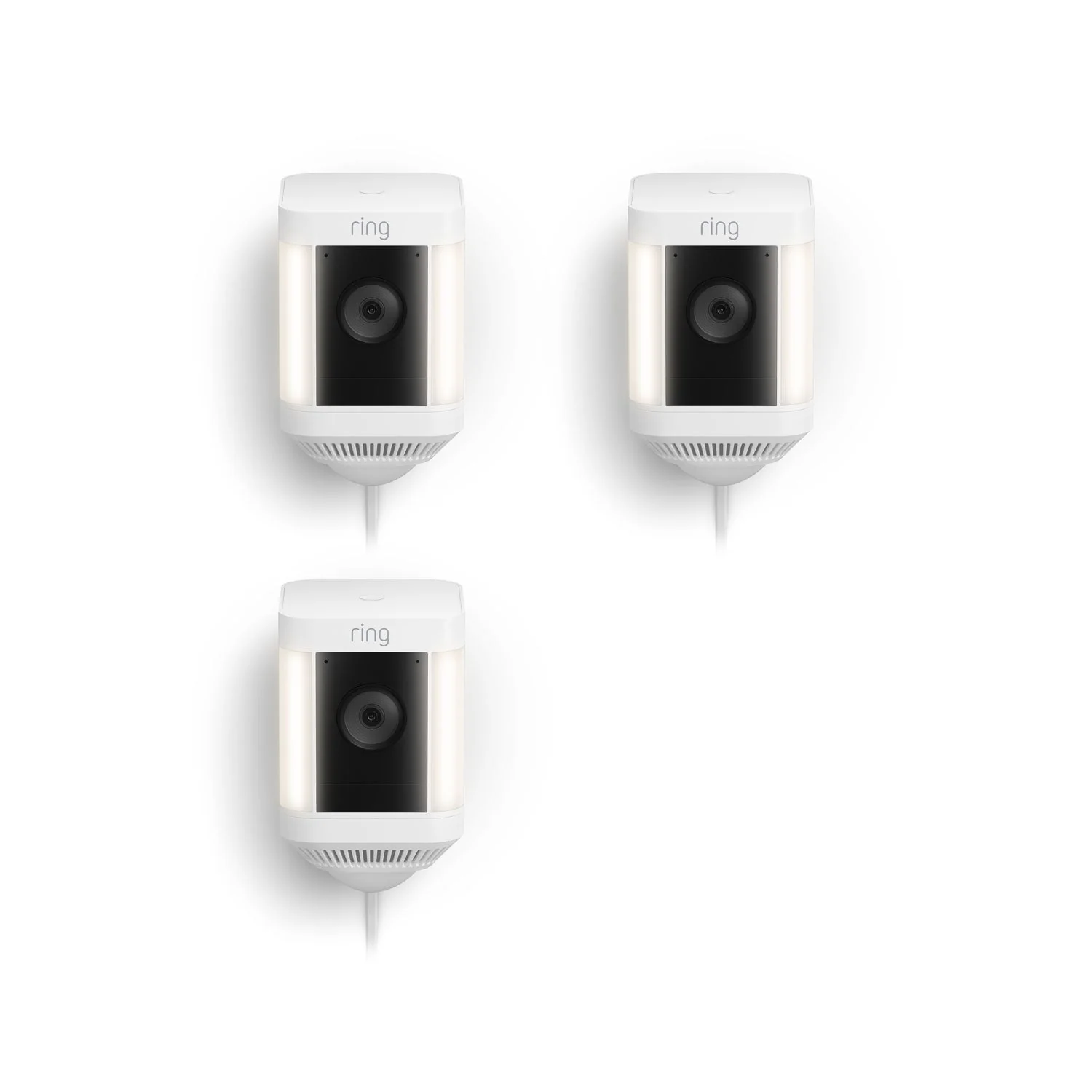 3er-Set Spotlight Kamera Plus Netzstecker (Spotlight Cam Plus)