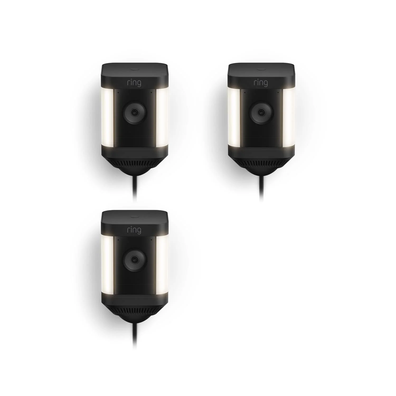 3er-Set Spotlight Kamera Plus Netzstecker (Spotlight Cam Plus) - Image 2
