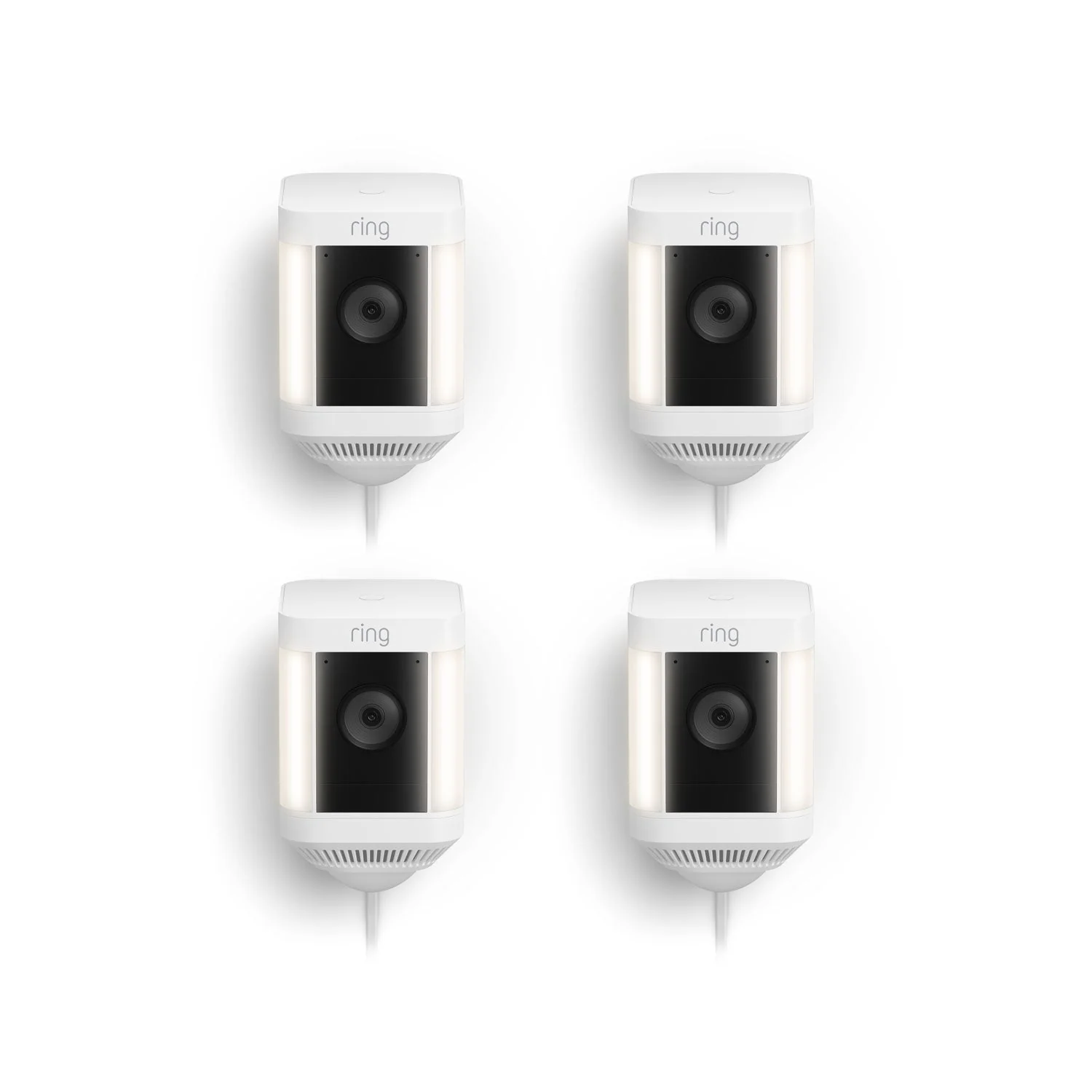 4er-Set Spotlight Kamera Plus Netzstecker (Spotlight Cam Plus)