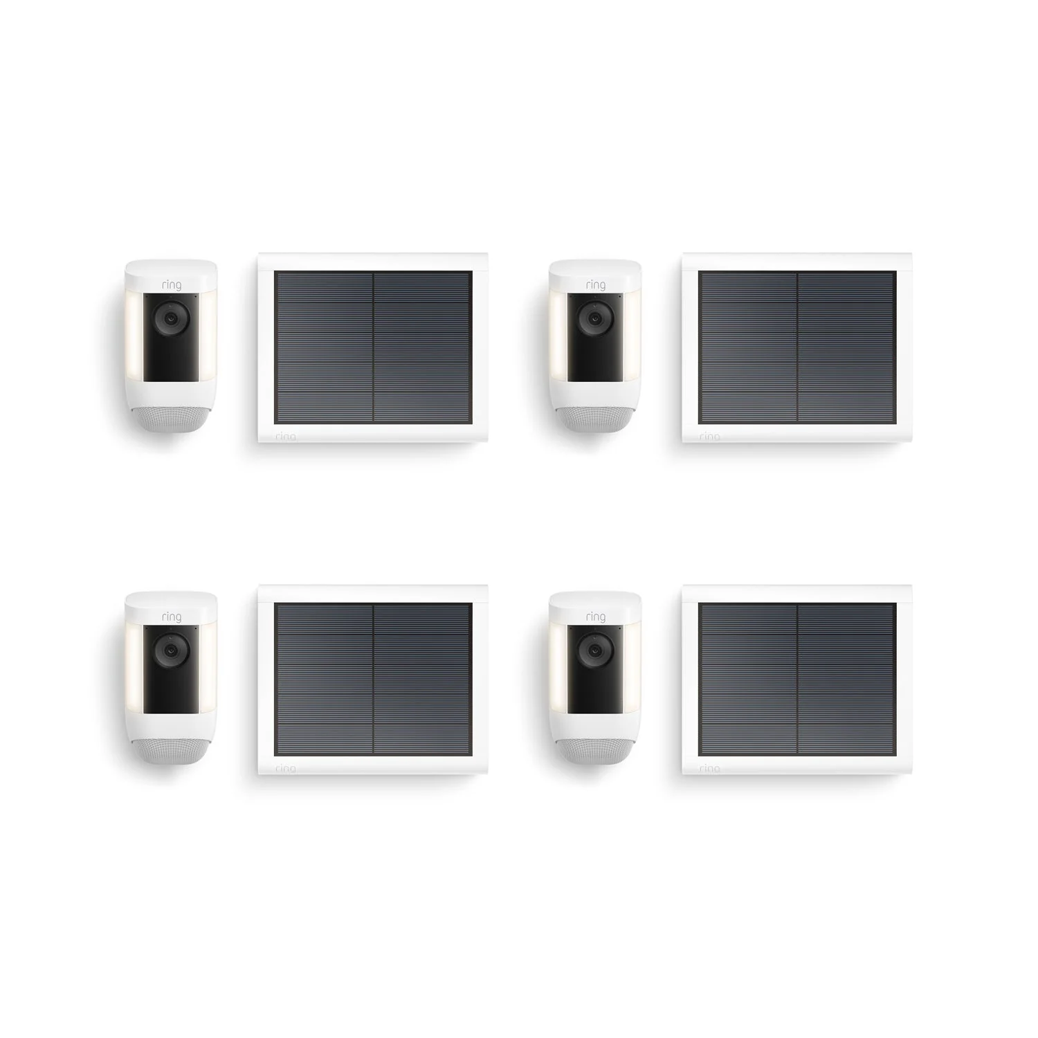 4er-Set Spotlight Kamera Pro Solar (Spotlight Cam Pro)
