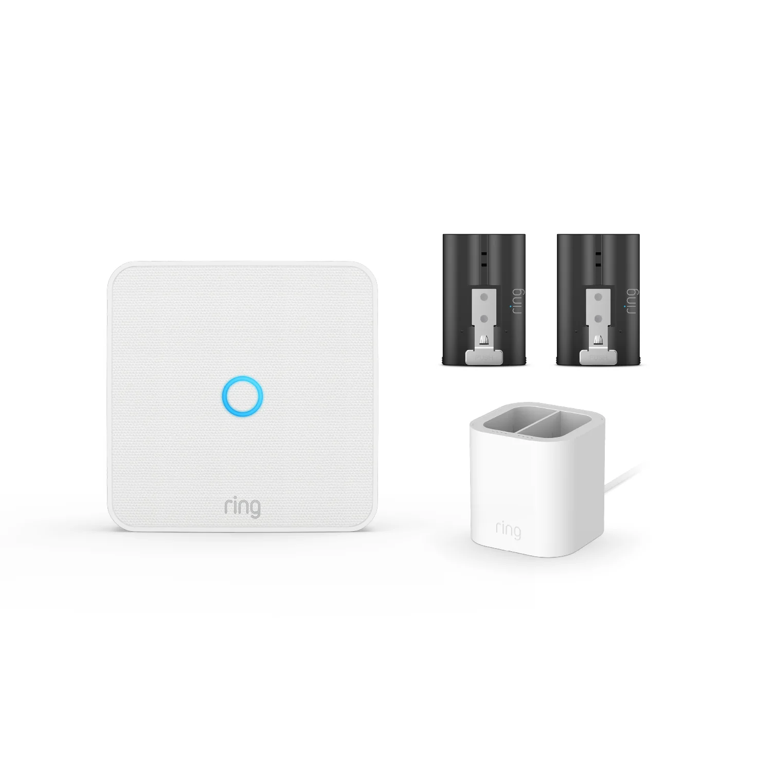 Ring Intercom Video + Schnellwechsel-Akkupack + Ladestation